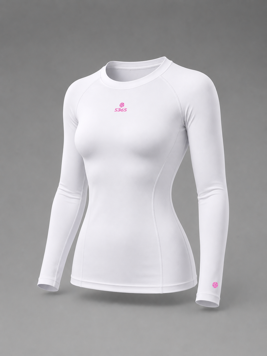 S365 Compression Top - White