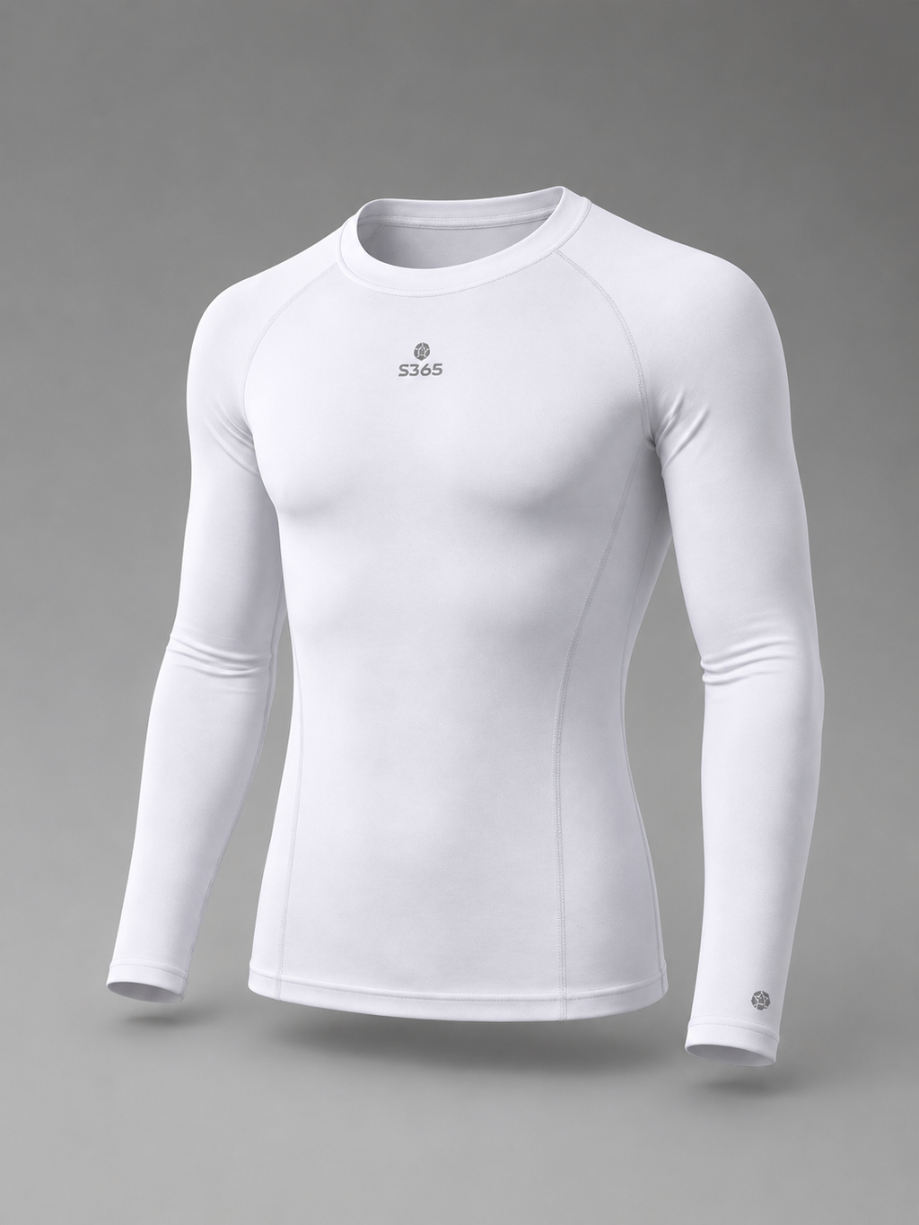 S365 Compression Top - White