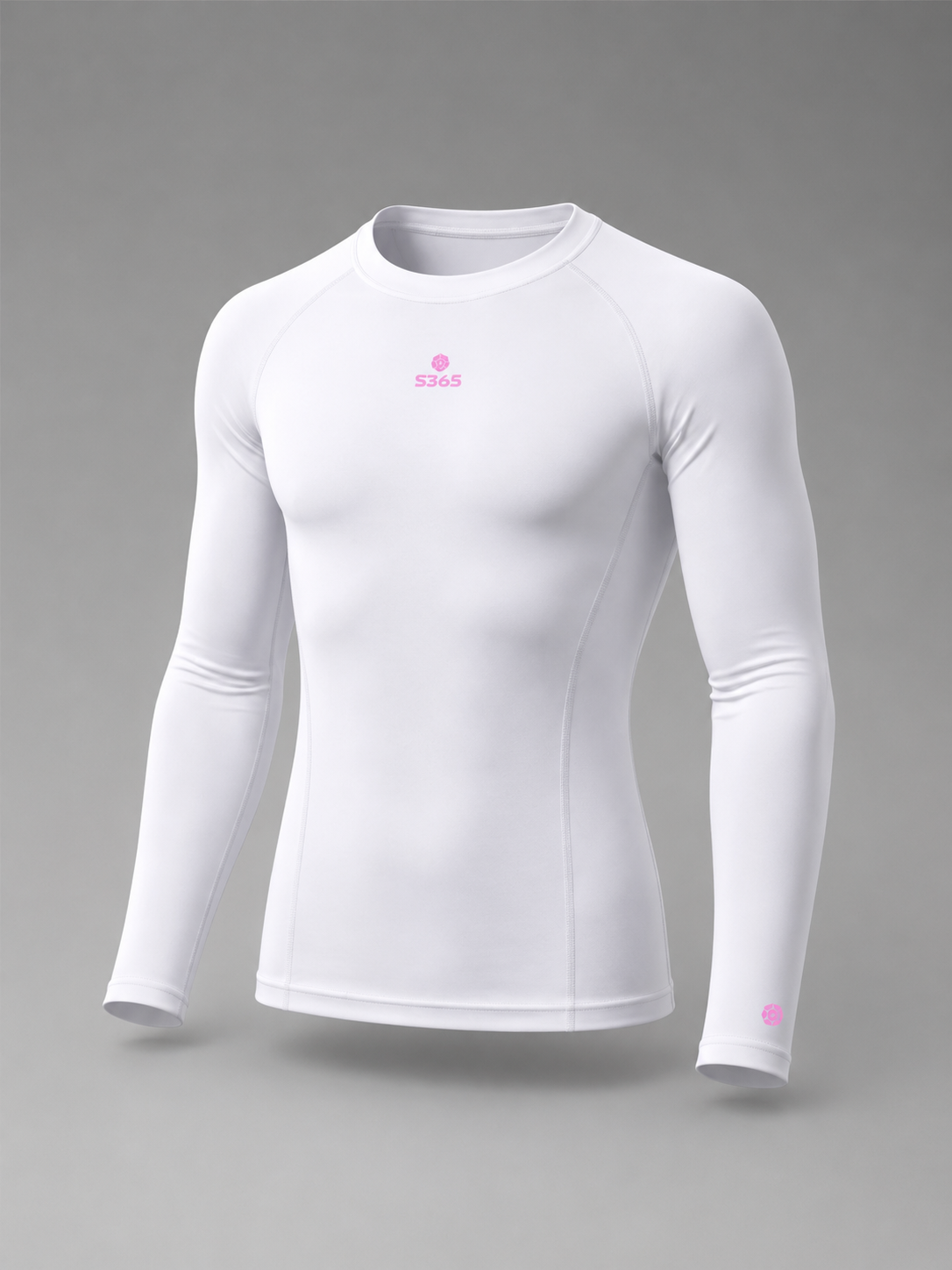S365 Compression Top - White