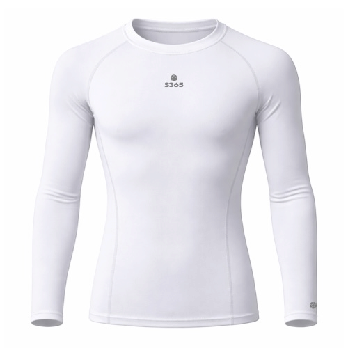 S365 Compression Top - White