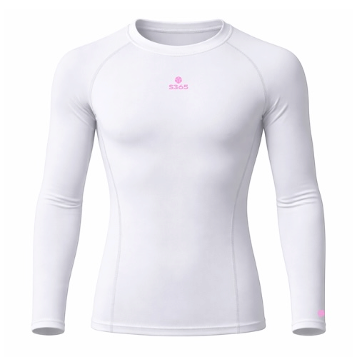 S365 Compression Top - White