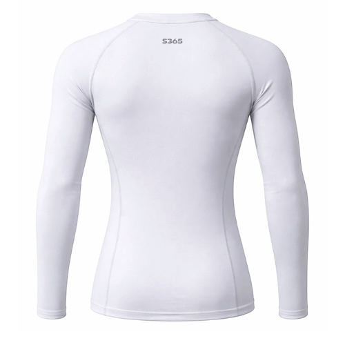 S365 Compression Top - White